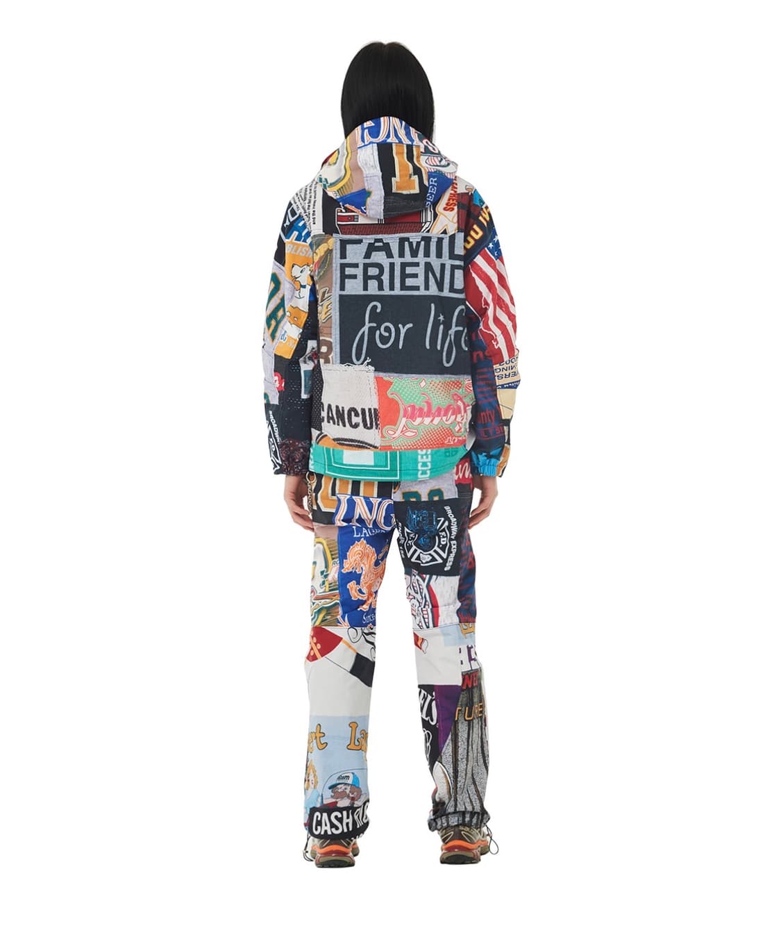 Joegush  Graphic Patchwork Windbreaker 상품이미지5