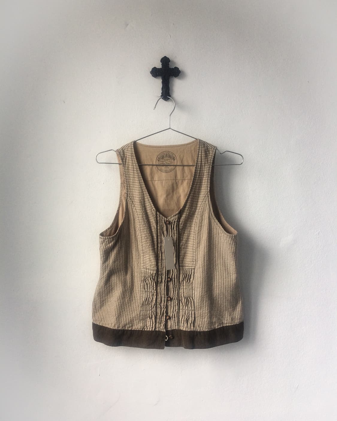 Stripe pattern vest 상품이미지2