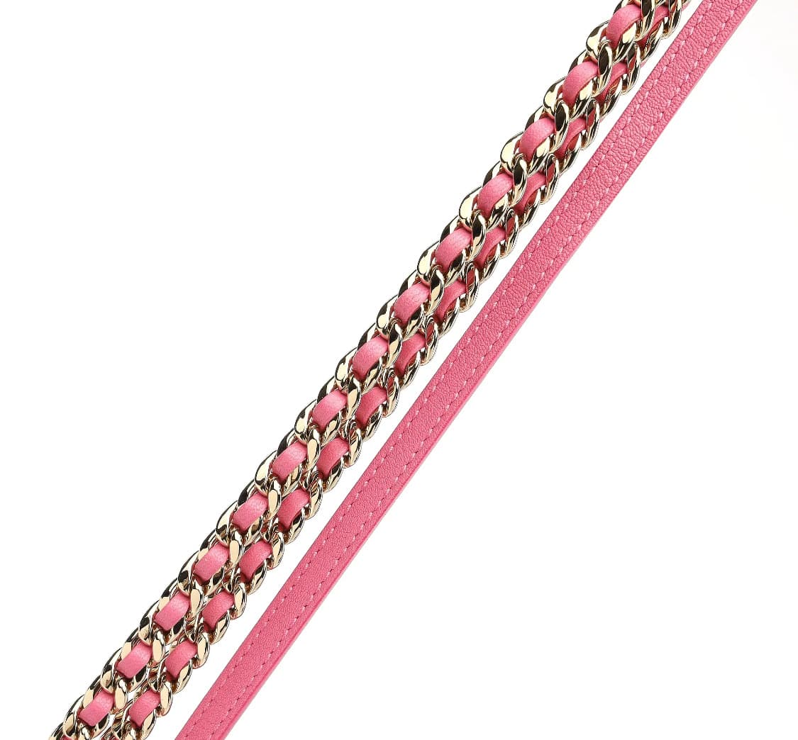 [S급] 샤넬 고트스킨 체인 메신저 크로스백 미니 핑크 판매합니다!!! 상품이미지9