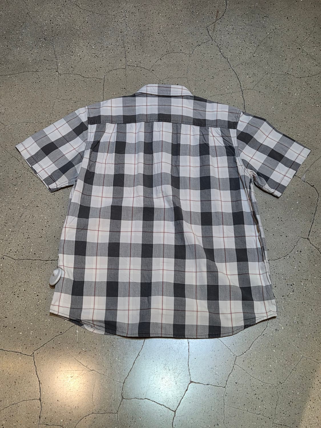Carhartt 칼하트 그레이체크 반팔셔츠 상품이미지5