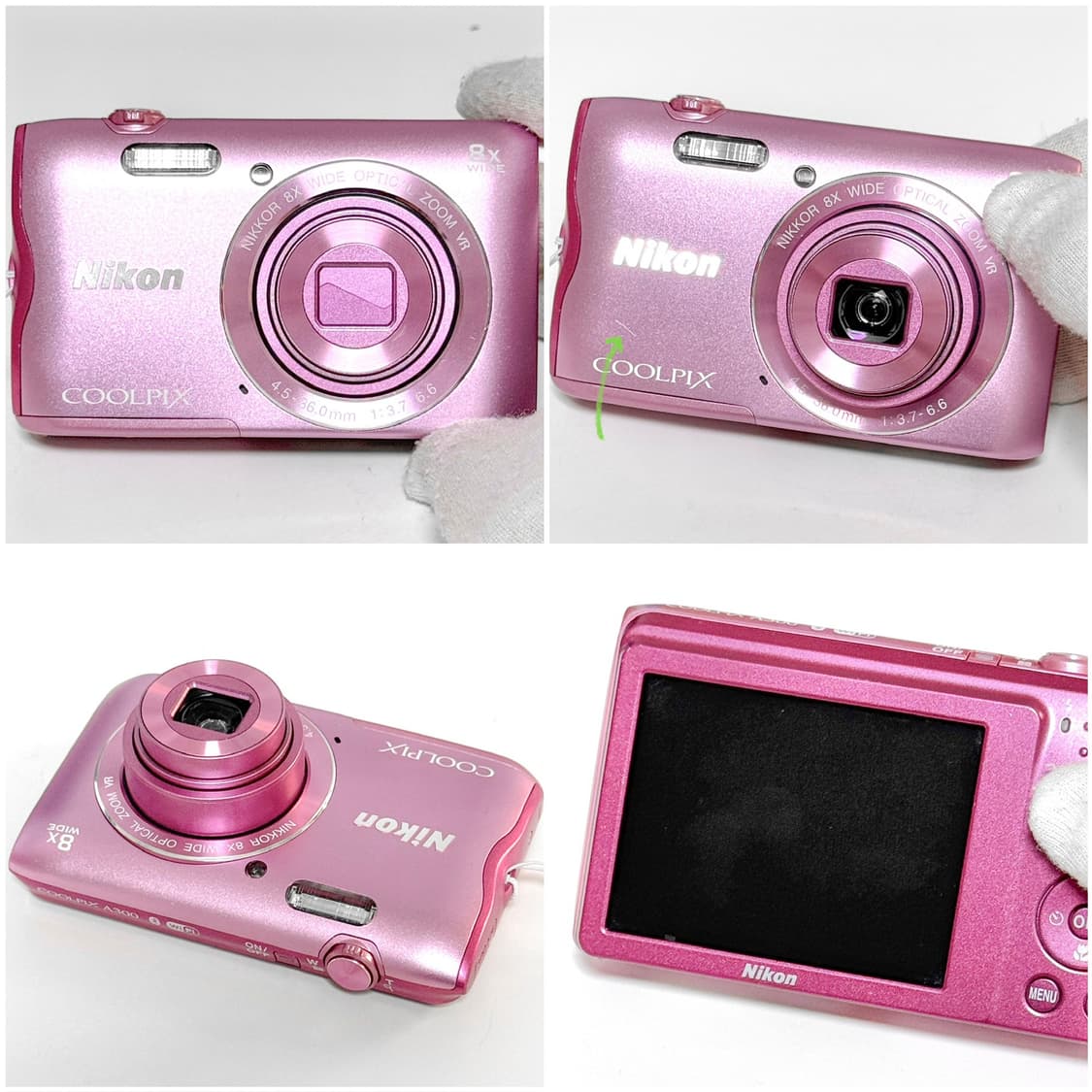 니콘 쿨픽스 A300 (S3700) 핑크 빈티지디카 상품이미지3