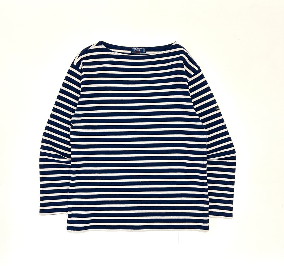 오프넥 스트라이프 롱슬리브 (saint james) 상품이미지2