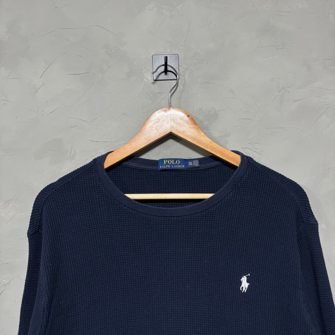 폴로 랄프로렌 신형 와플니트 네이비 상품이미지2