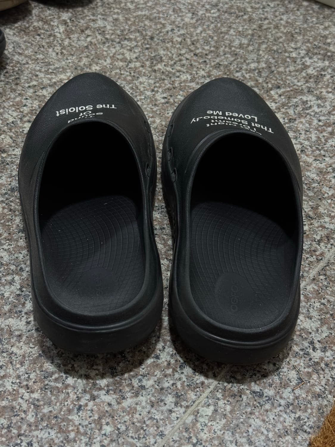 [US11, 290] 우포스 솔로이스트 클로그 블랙 상품이미지4