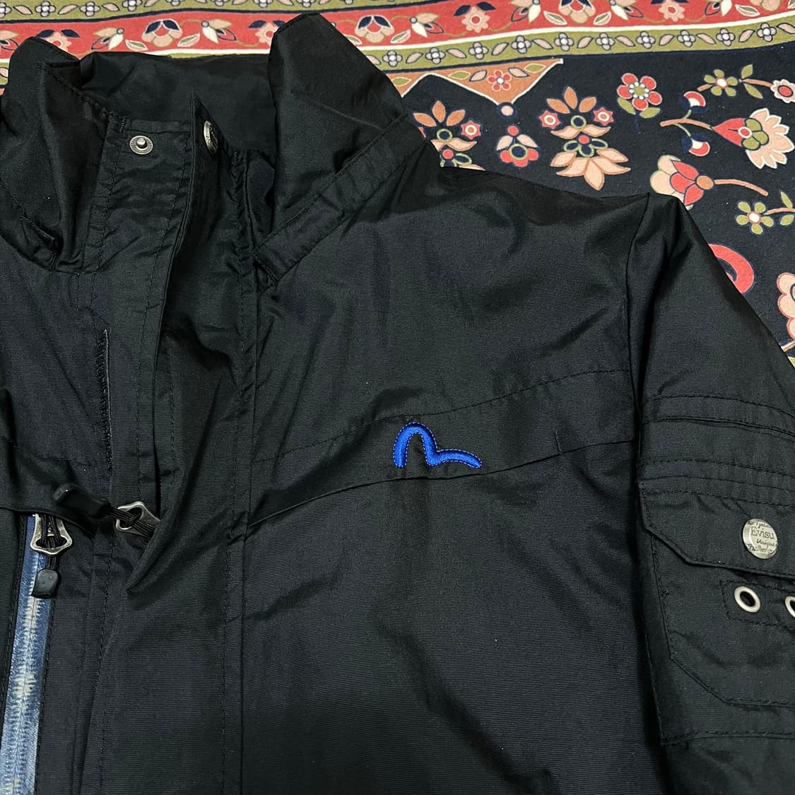 에비수 갈매기 로고 바람막이 자켓 M/95 상품이미지4