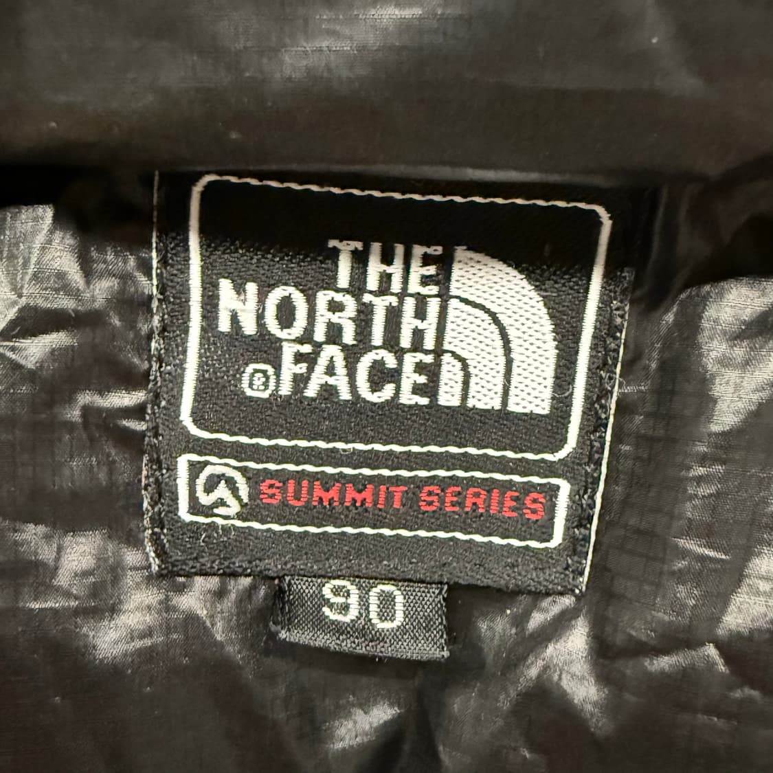 [정품/90] 노스페이스 블랙 패딩 Summit Series b18 상품이미지5