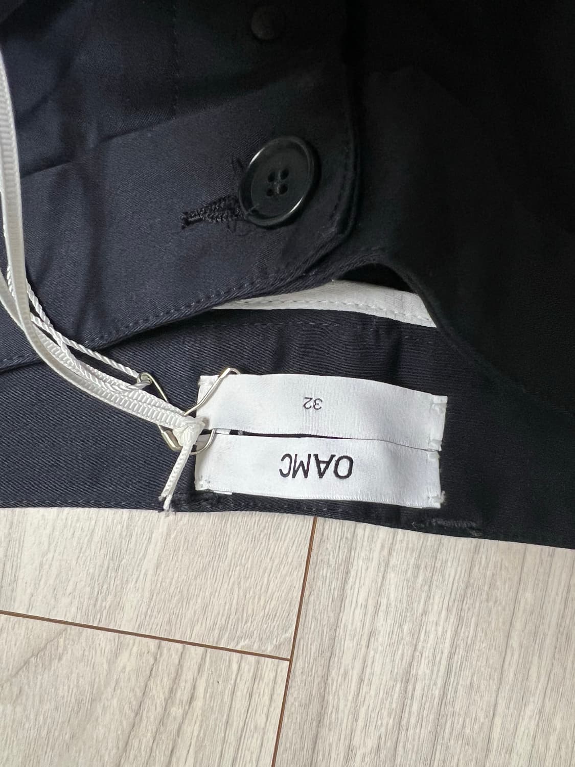 OAMC 네이비 면바지 상품이미지1