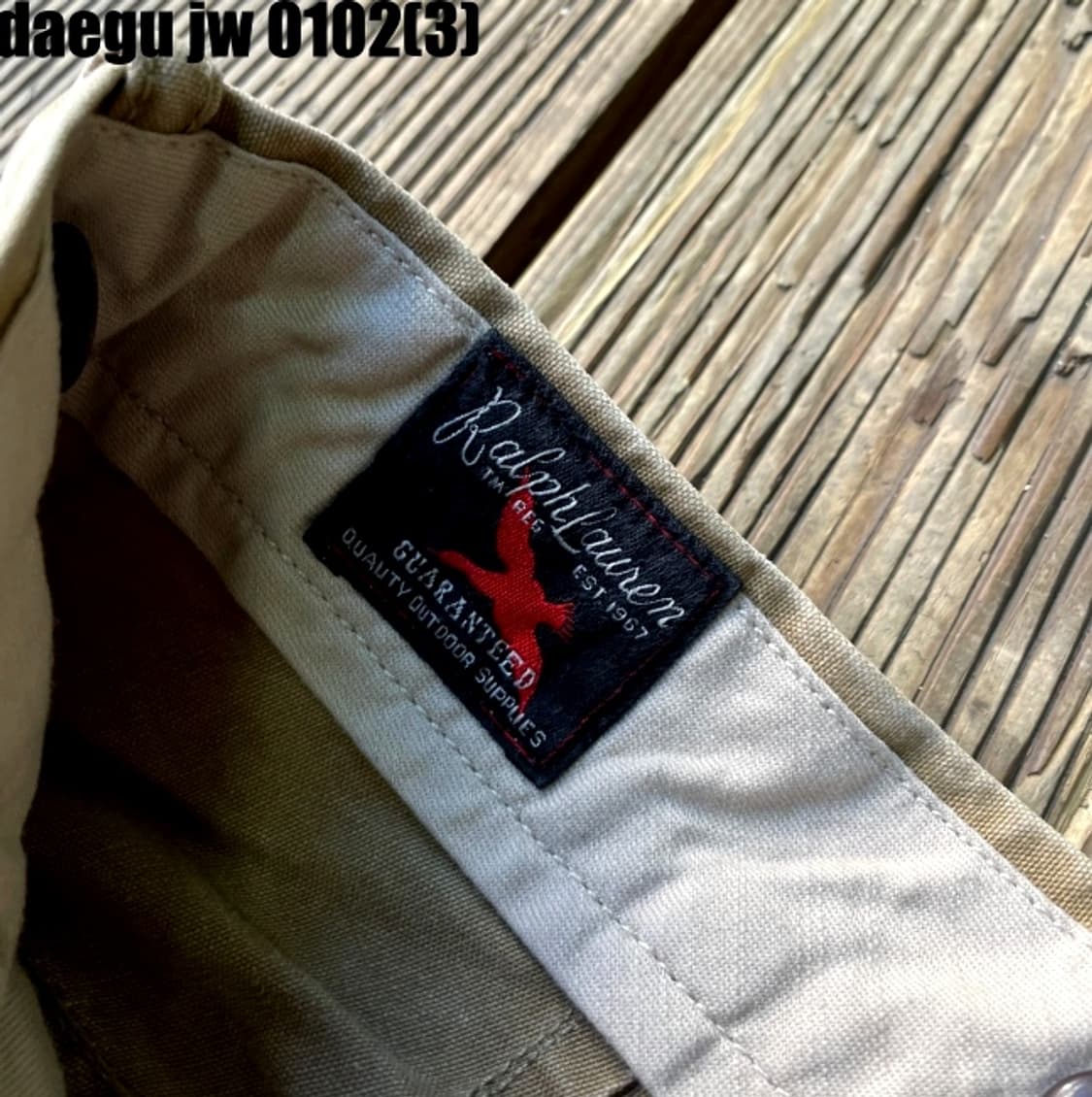 폴로 더블니 캔버스 위크 팬츠 34 상품이미지2