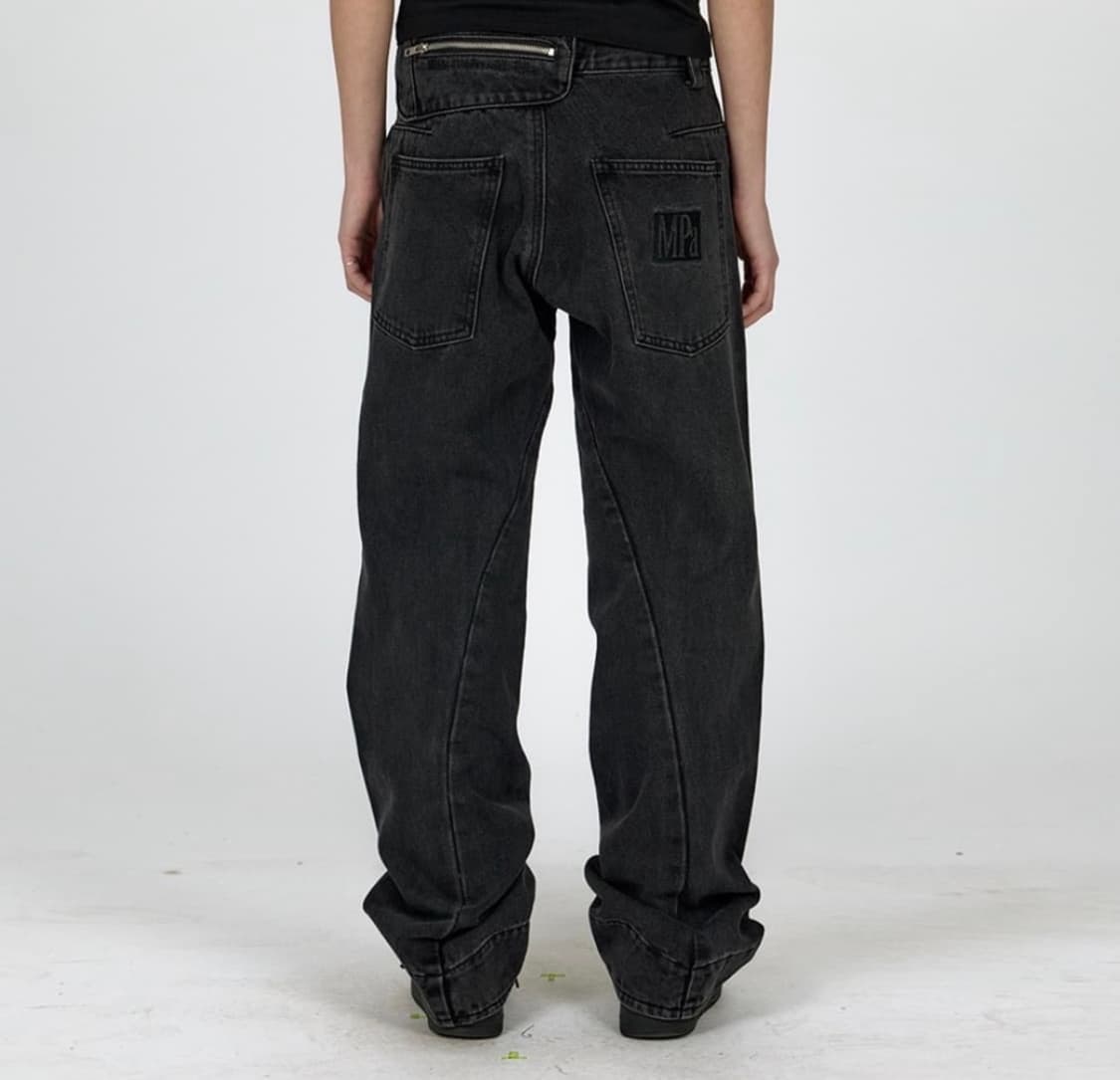 MPa DRIFT DENIM PANTS (BLACK) M 상품이미지2