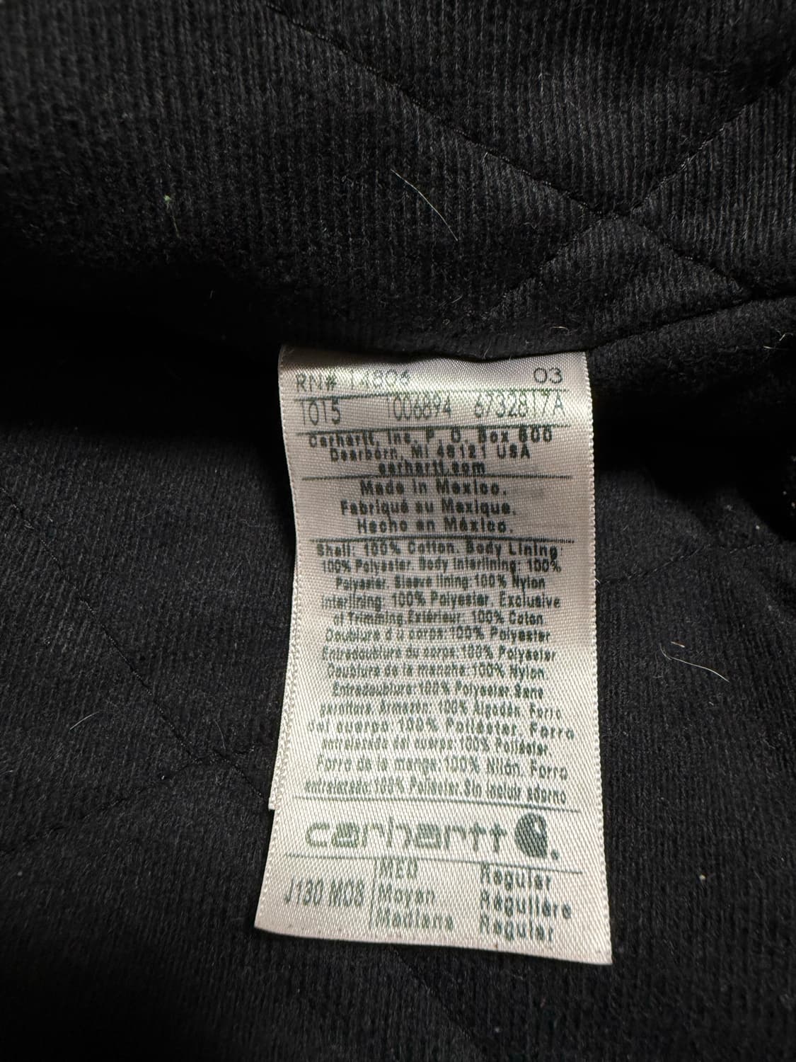 칼하트 j130 모스 mos 상품이미지10