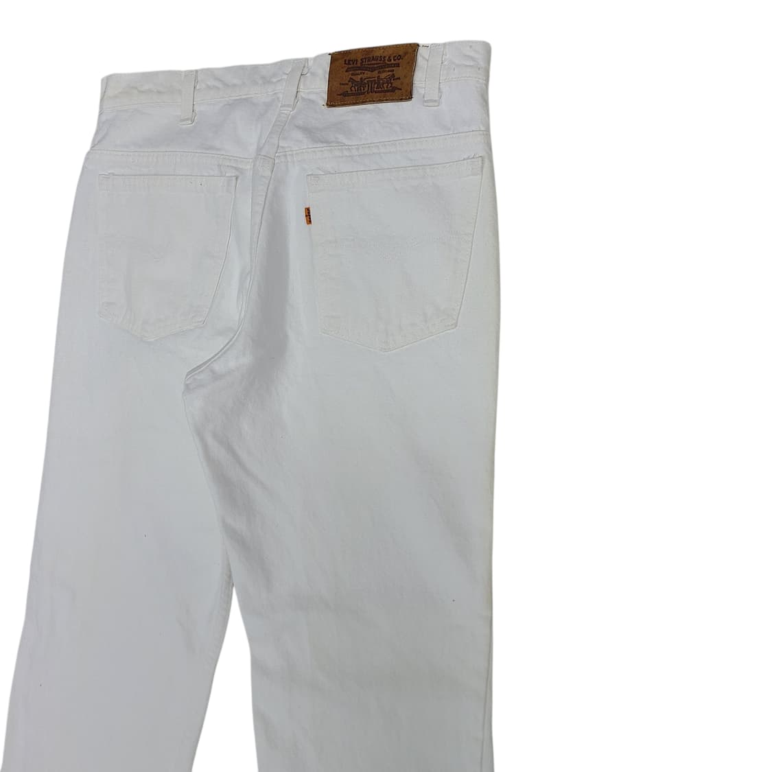 '80s U.S.A Levi’s 505 White Jeans 상품이미지10