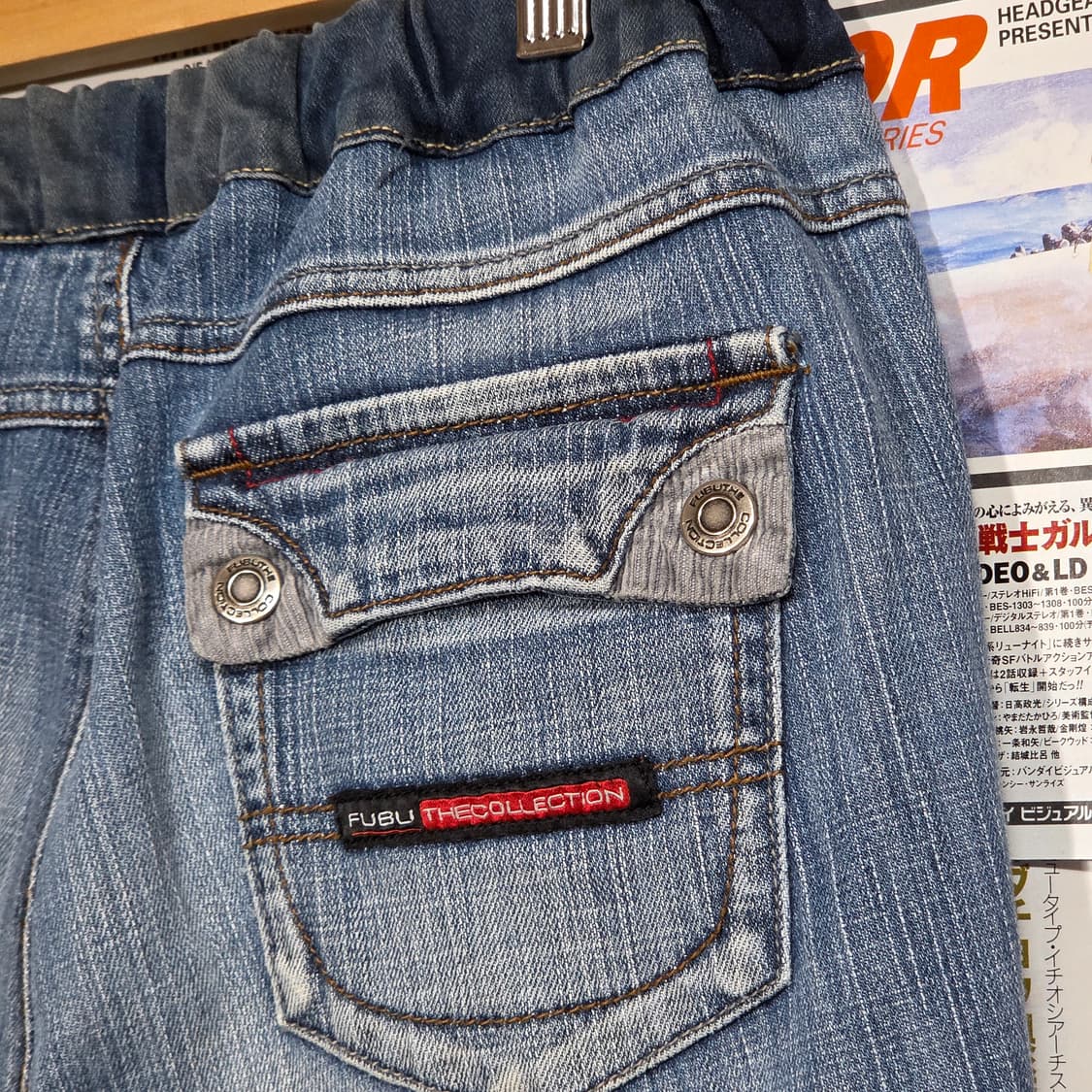 후부 밴딩 코듀로이 패치워크 롱스커트 상품이미지6