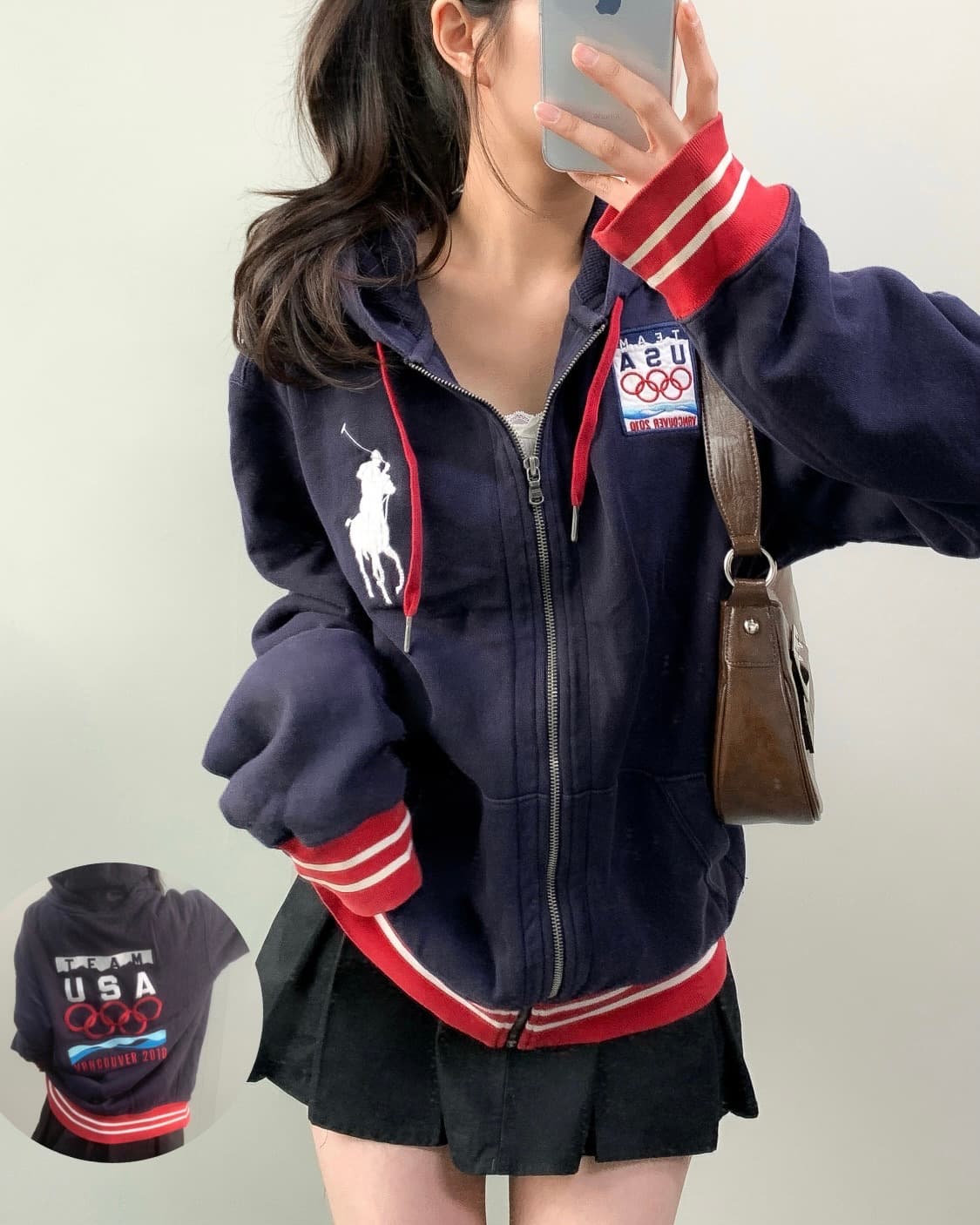 폴로 2010 벤쿠버 올림픽 빅포니 후드집업 상품이미지1