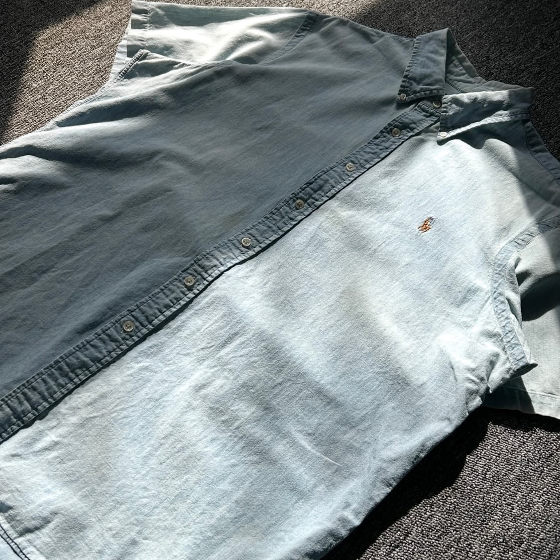 폴로 랄프로렌 데님 반팔 셔츠  상품이미지3