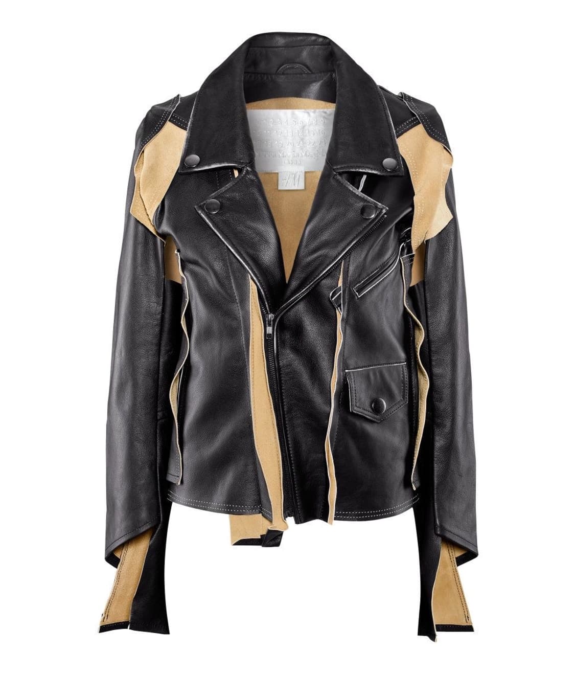 마르지엘라 x h&m 레더라이더자켓 36 상품이미지1
