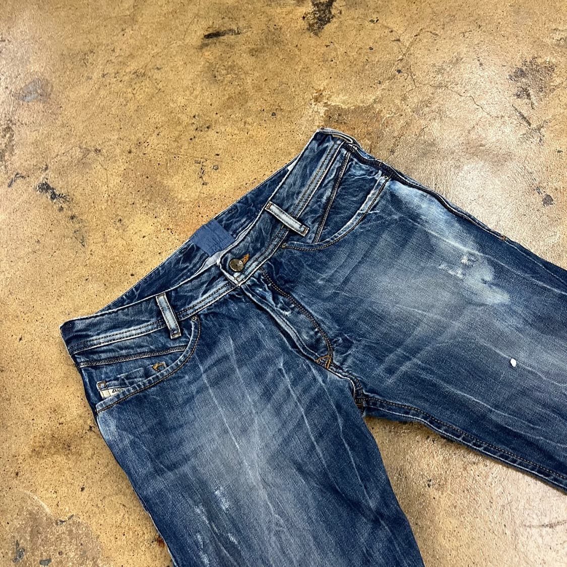 [정품/30] Diesel 디젤 데님 청바지 빈티지 워싱진 b14 상품이미지1