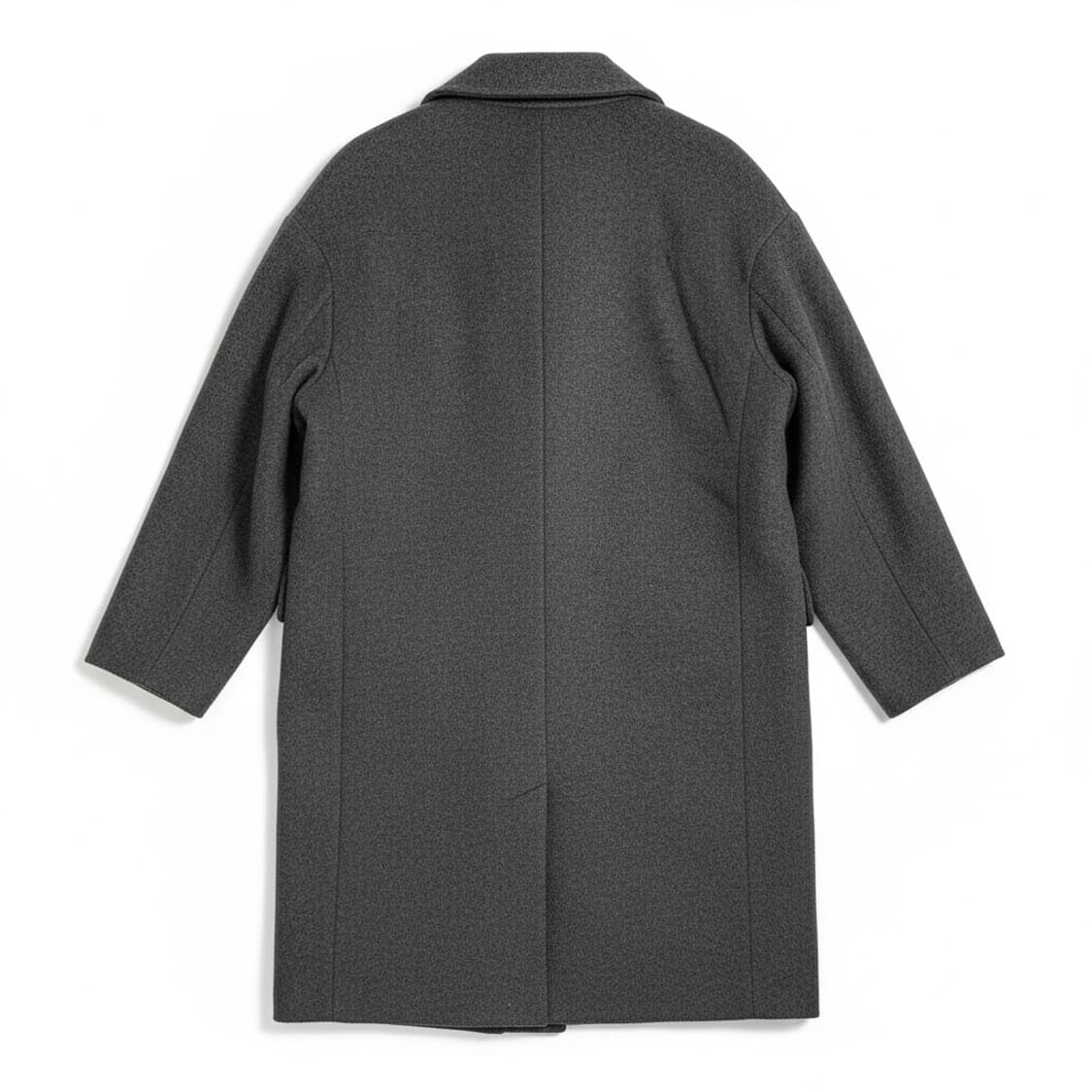 베네통 오버핏 롱 울코트 상품이미지2