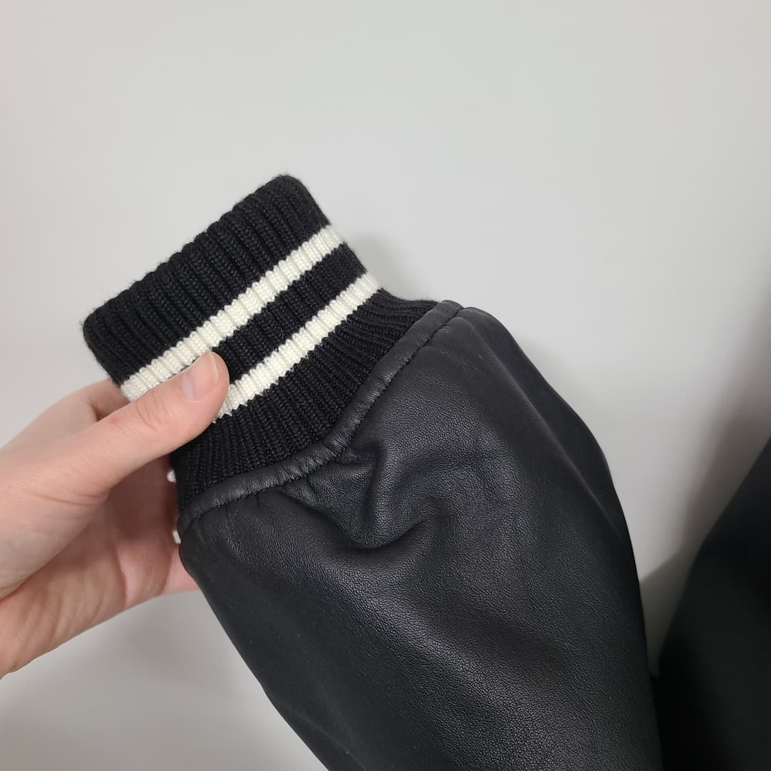 슈프림 타이거 바시티 자켓 블랙 XL 상품이미지3