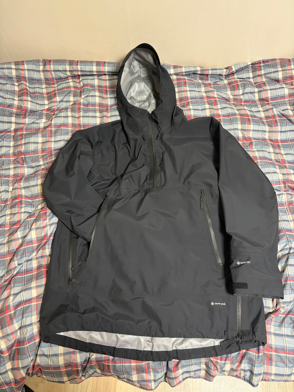 스노우피크 고어텍스 풀오버 블랙 L사이즈 상품이미지1