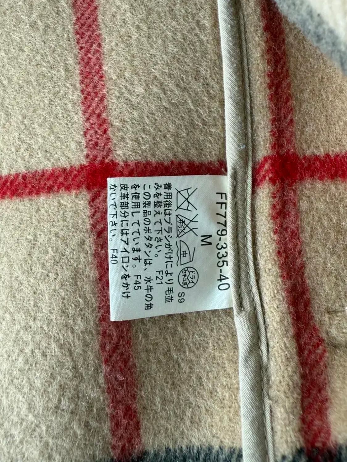 버버리 더플 코트 M 상품이미지5