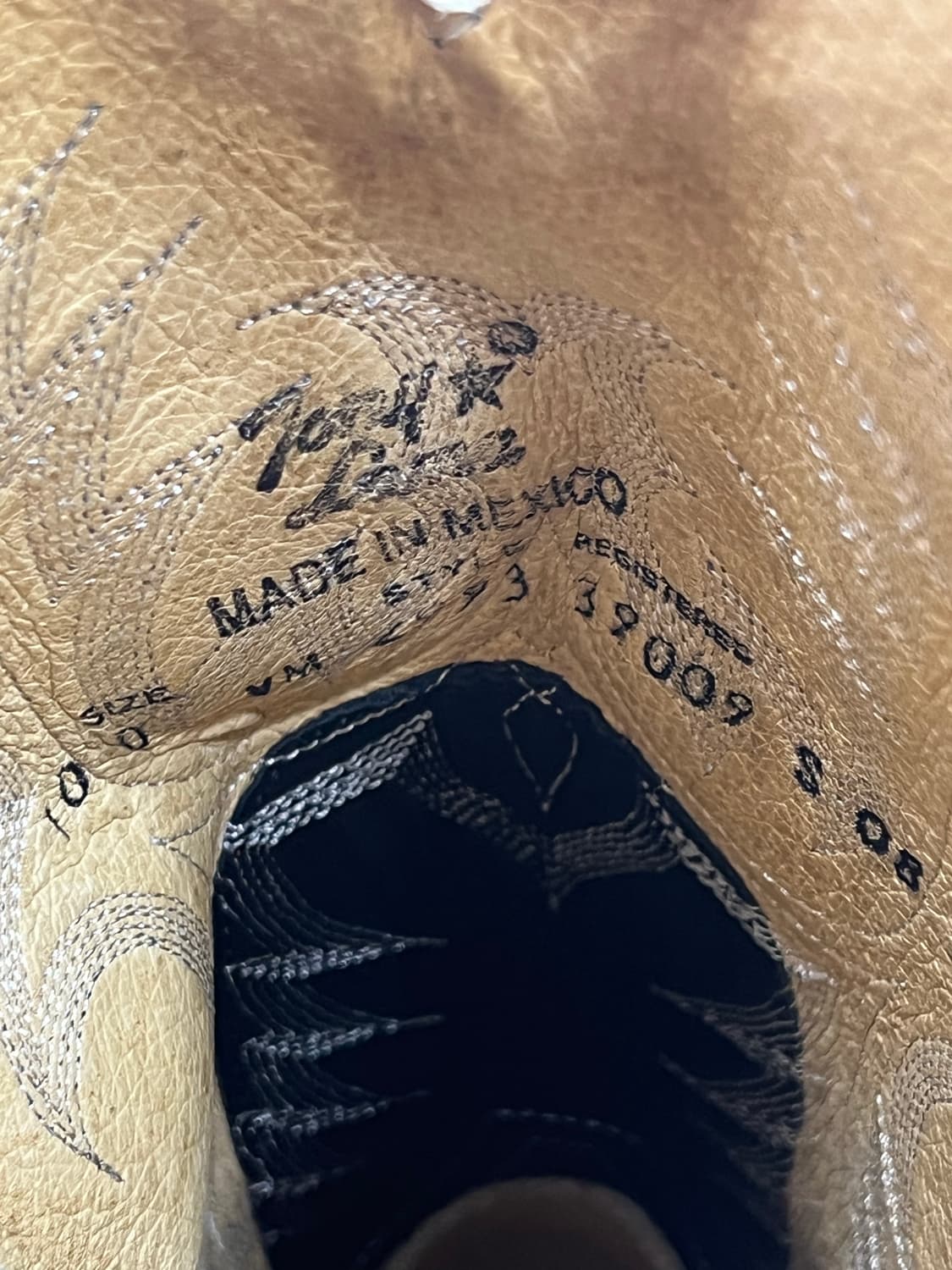 [280] 00's OG 토니라마 카우보이 웨스턴 부츠 상품이미지5