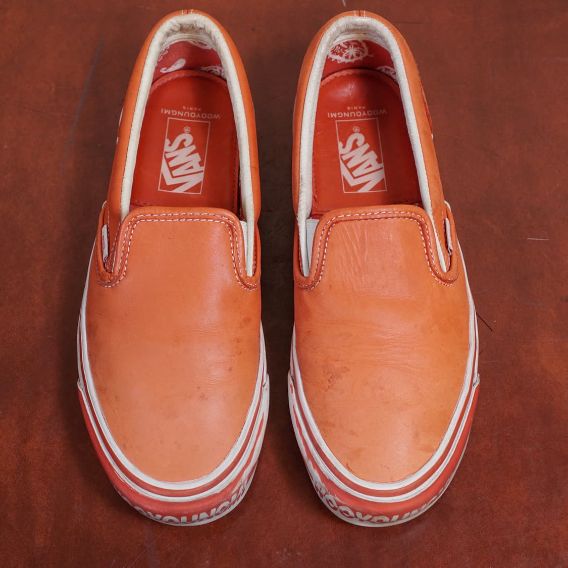 반스 X 우영미 레더 스니커즈 상품이미지2