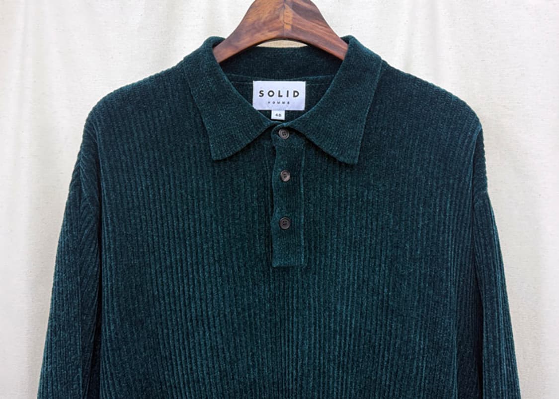 솔리드옴므 카라넥 니트 상품이미지2