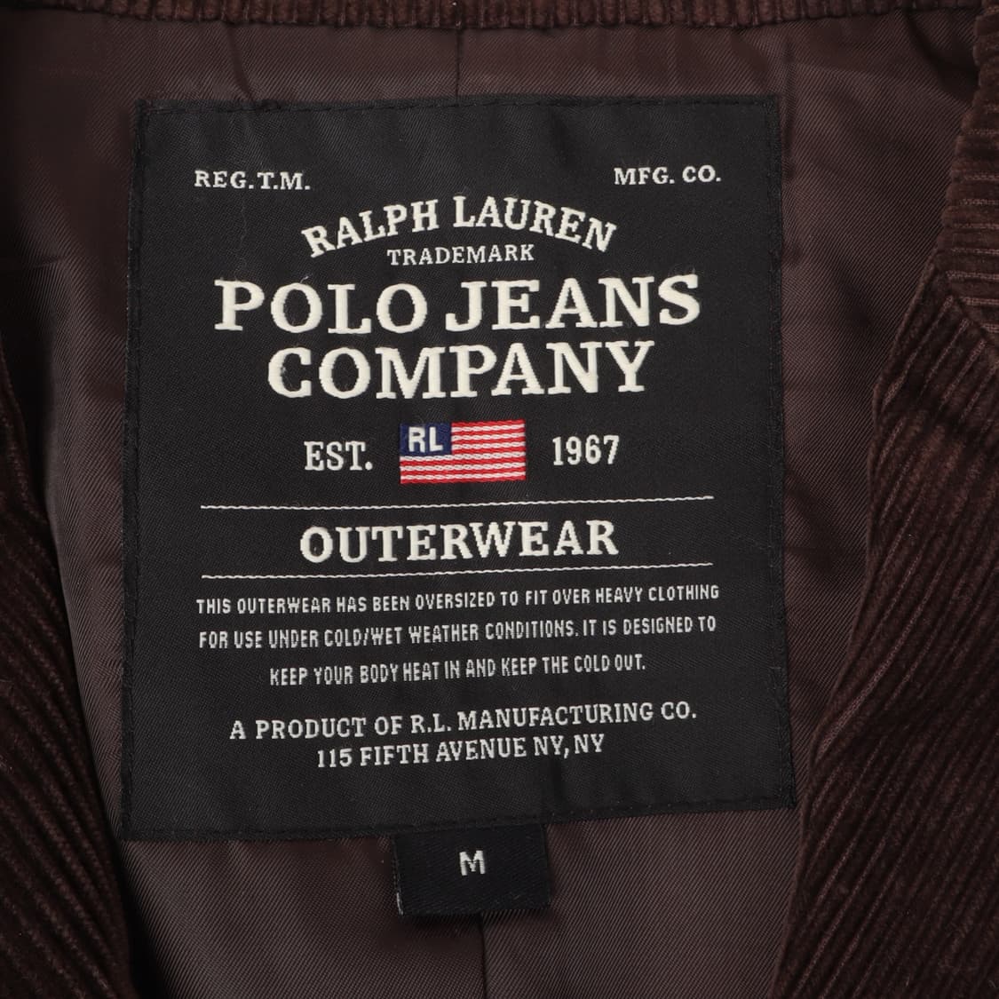 폴로진스 코듀로이 브라운 3B 자켓 상품이미지8