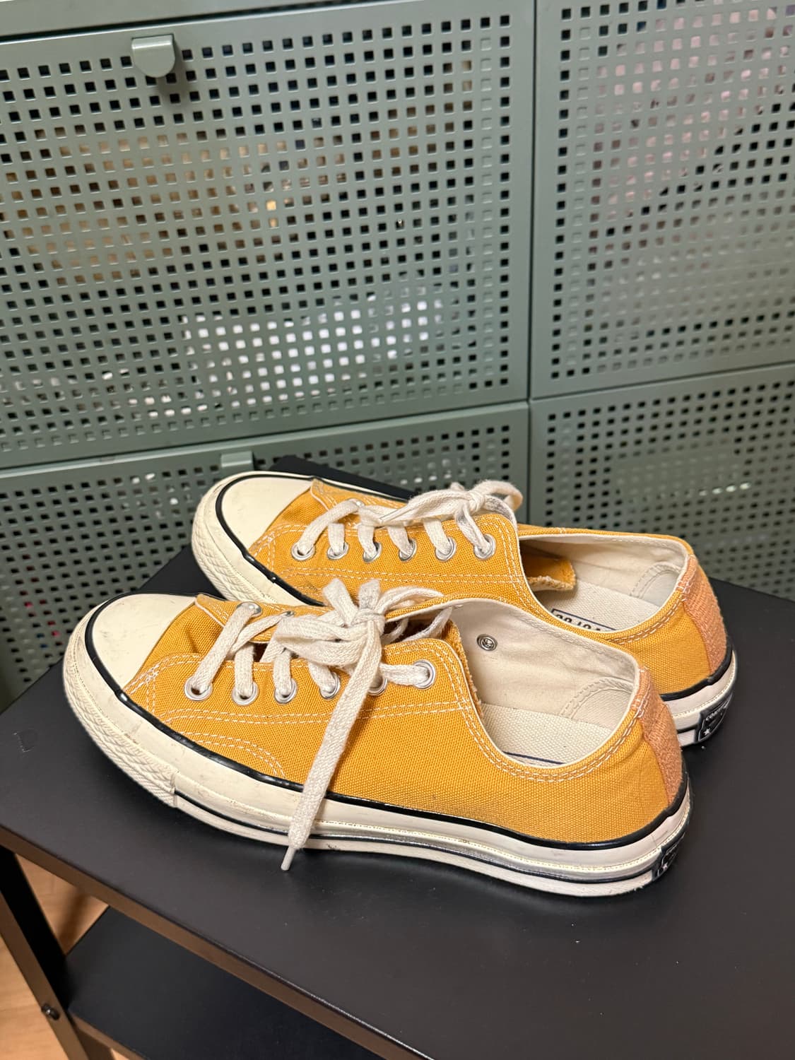 컨버스 로우 옐로우 상품이미지2