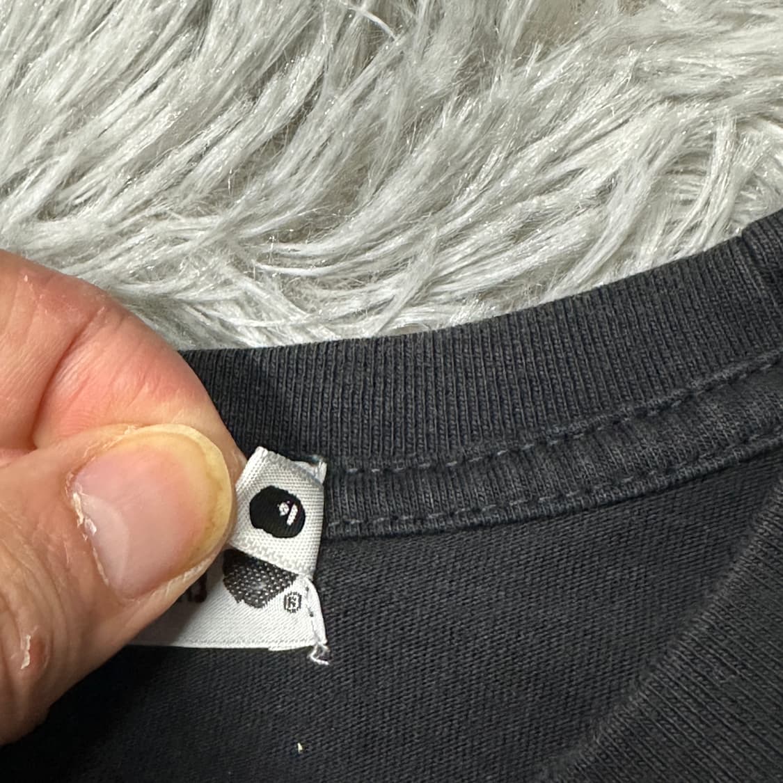 베이프 언디핏 17ss 콜라보 반팔 XL  상품이미지4