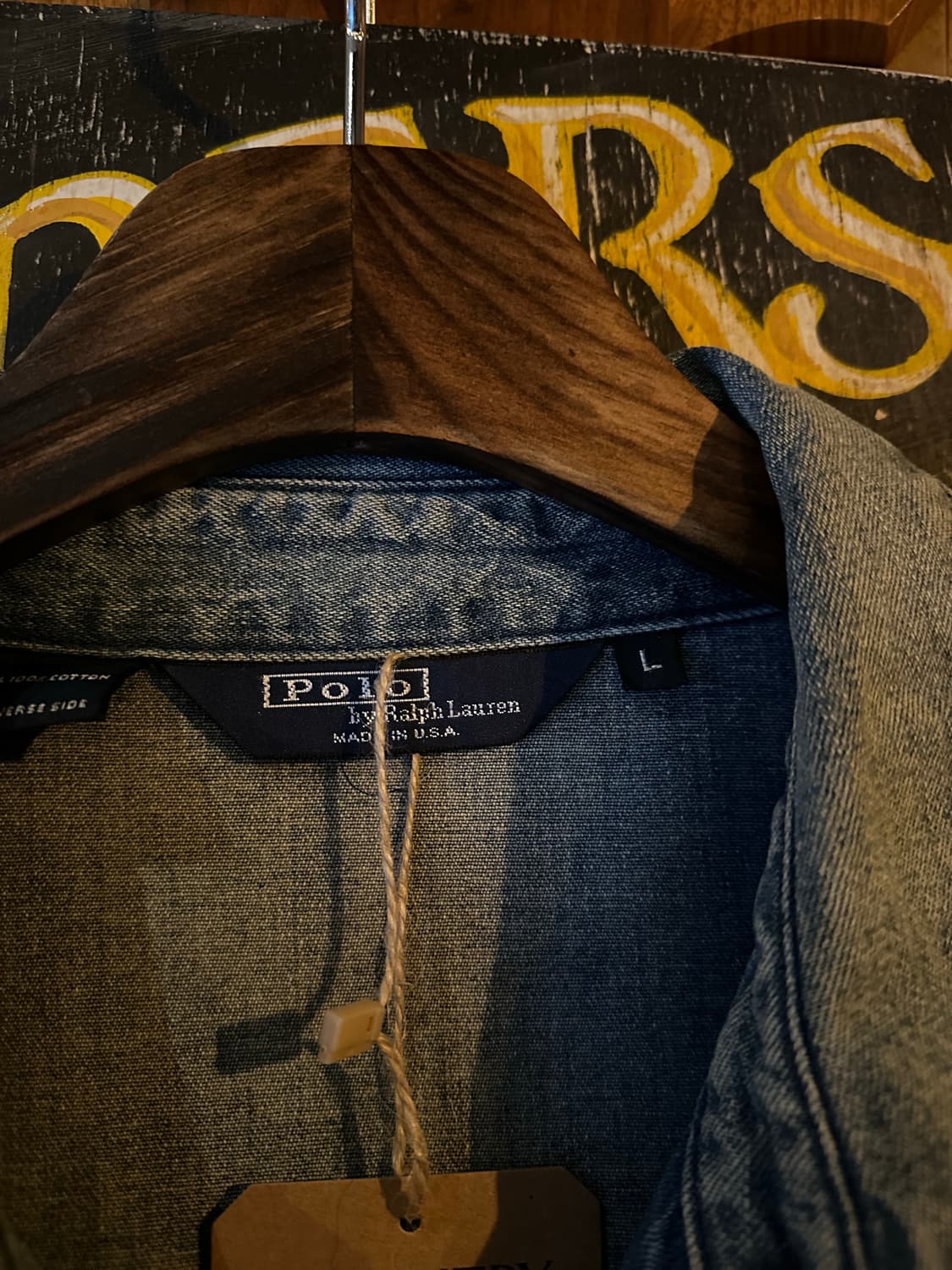 80s USA Polo Ralph Lauren Denim Jacket 상품이미지9