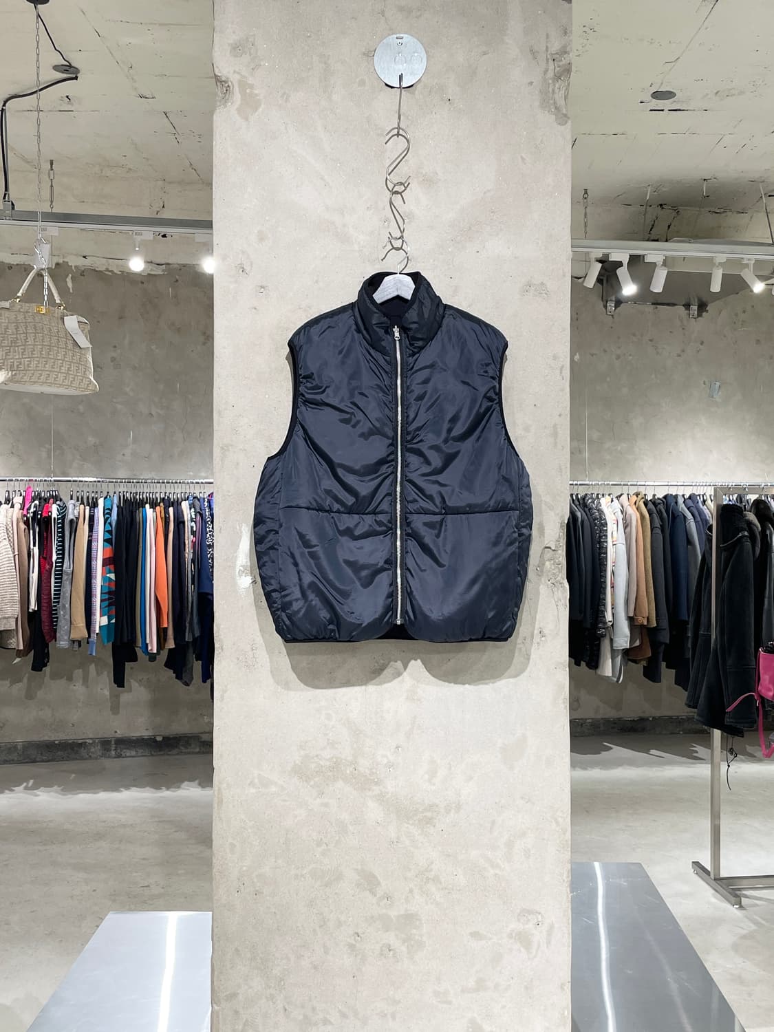 브라운야드 네이비 카센티노 리버시블 베스트  상품이미지5