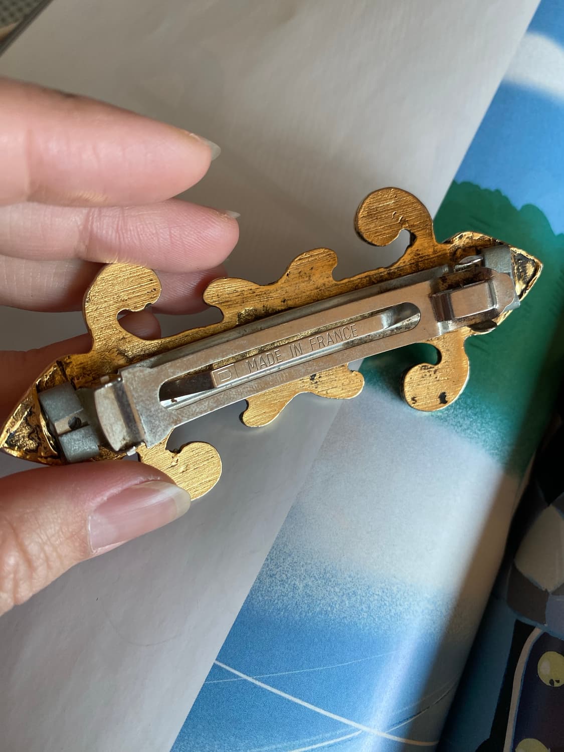 프랑스 메탈 헤어핀 상품이미지4