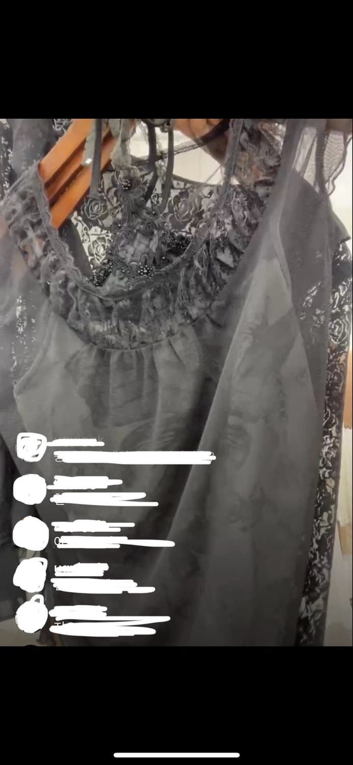 엑시즈팜 블랙 홀터넥 페어리 세트 상품이미지8