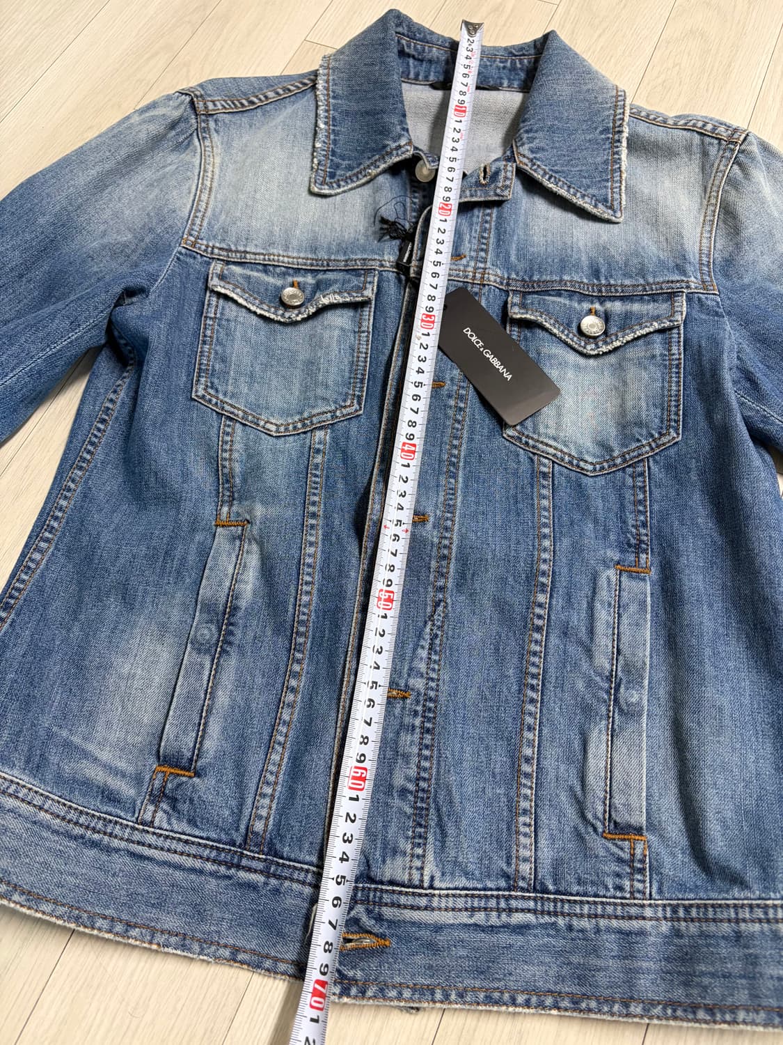돌체앤가바나 데님 청자켓 50 상품이미지5