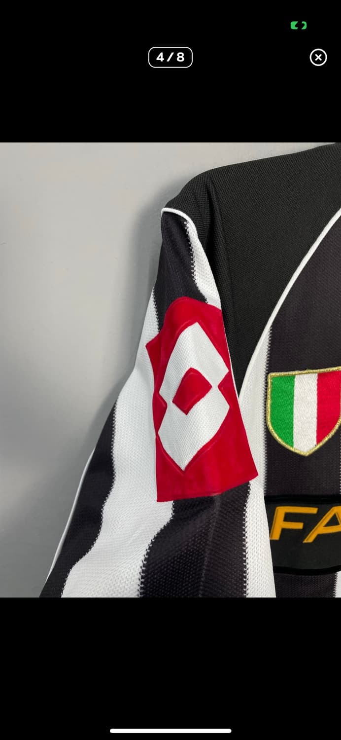 로또 02-03 유벤투수 델피에로 유니폼 반팔  A3669 상품이미지4