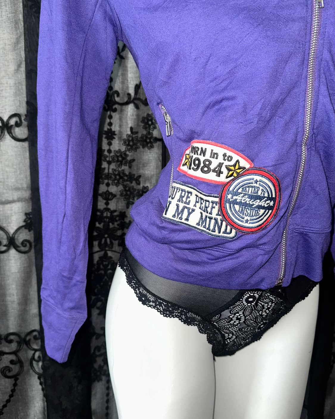 Purple Kitchen Hoodie Zip-Up 상품이미지2