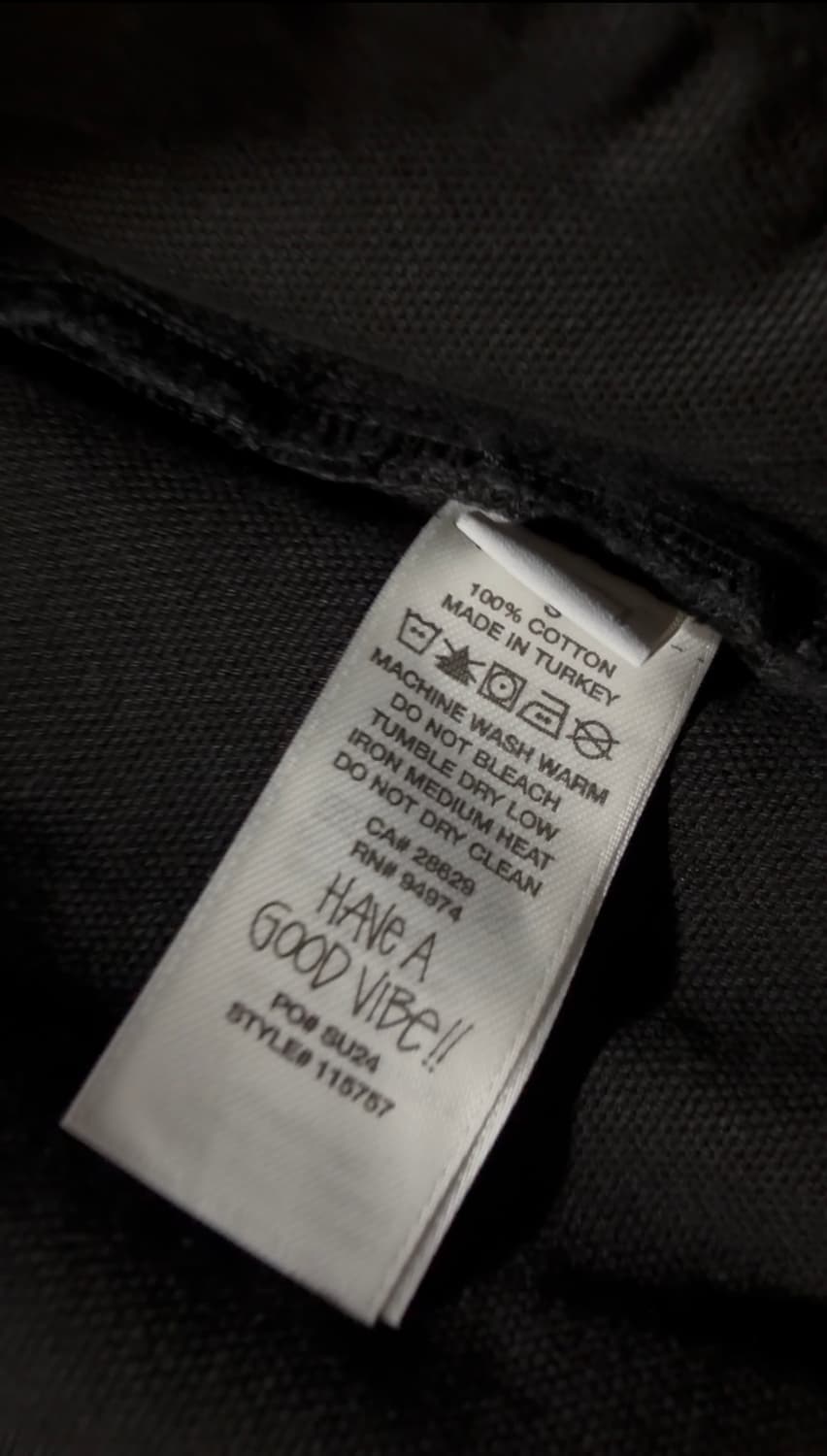 스투시 인슐레이티드 캔버스 워크자켓 블랙 S 상품이미지4