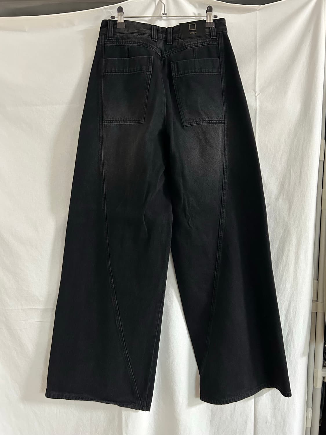 우영미 여자 와이드 데님 상품이미지2