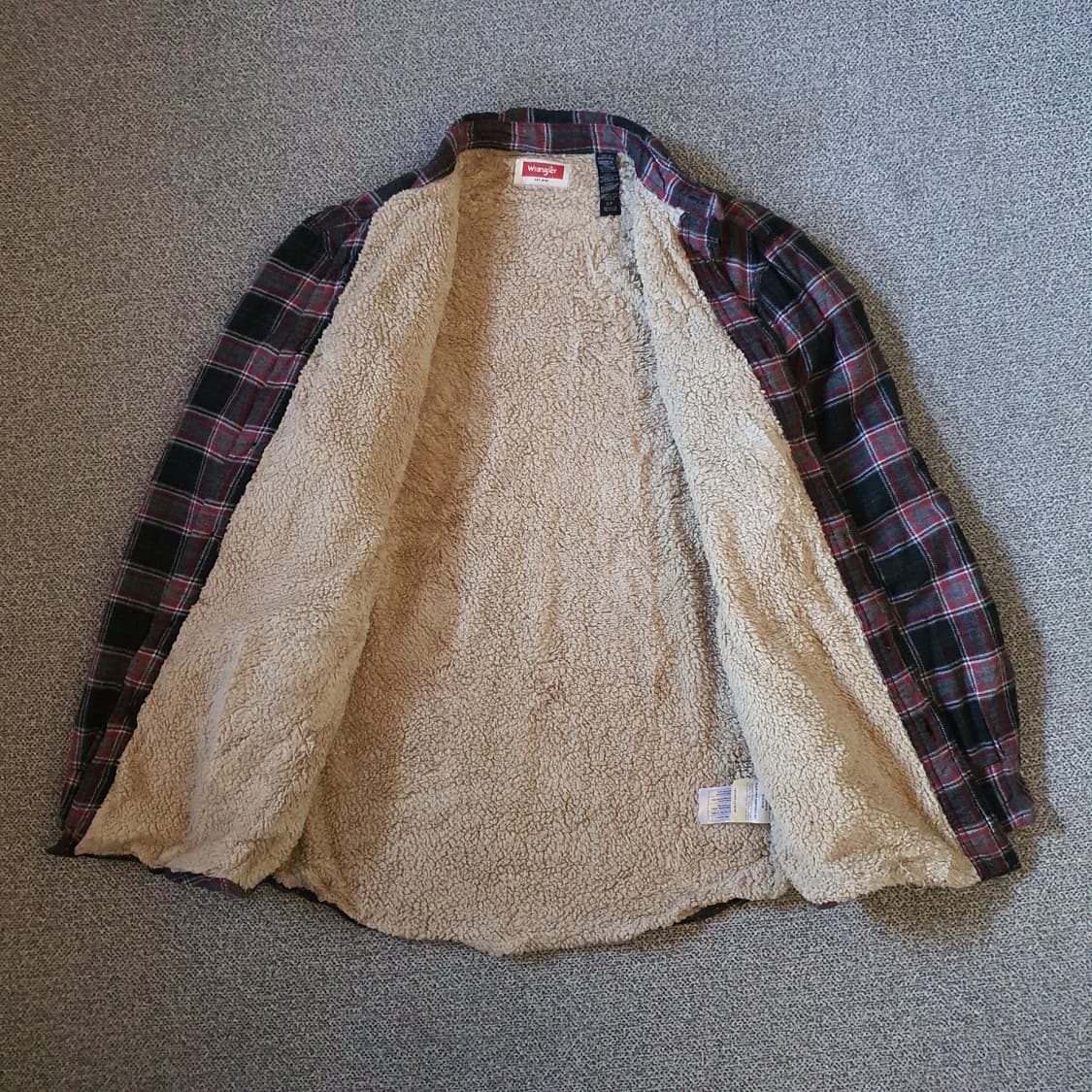 랭글러 쉐르파 안감 플란넬 셔츠 no.3 상품이미지7