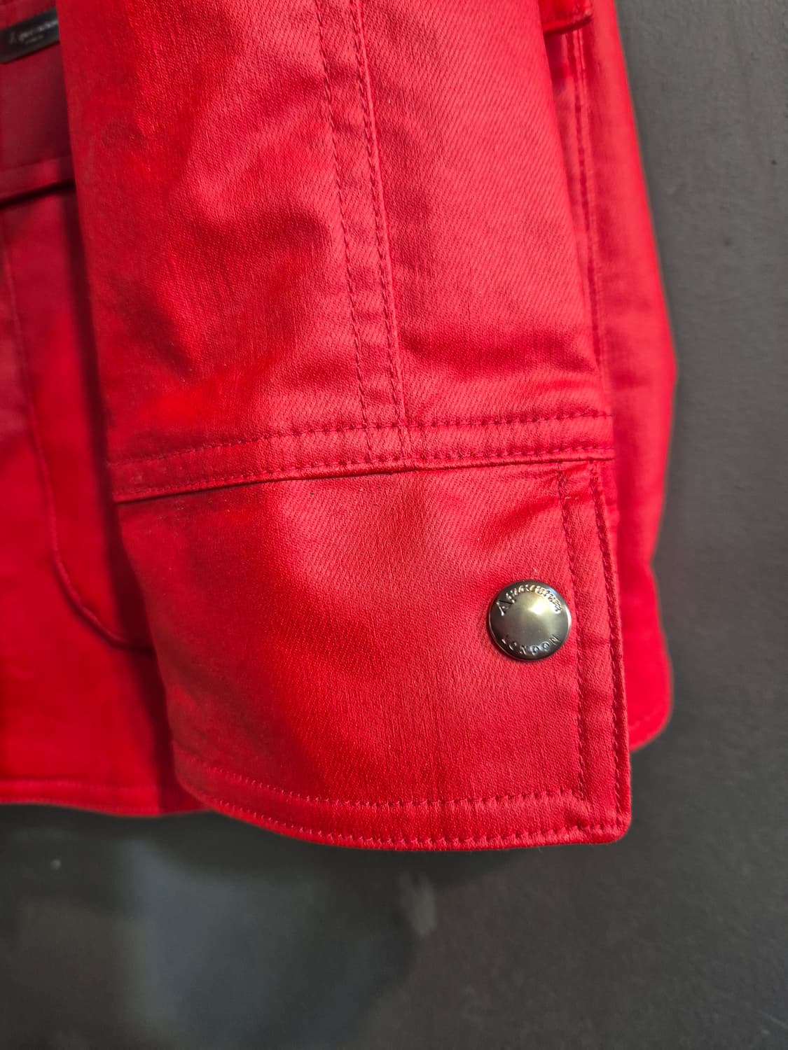 아쿠아스큐텀 여성 레드 왁스 점퍼 66 새상품 상품이미지7