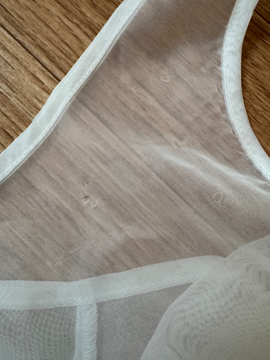 오헤시오 FRILL LACE LAYERED SLEEVELESS TOP 상품이미지4