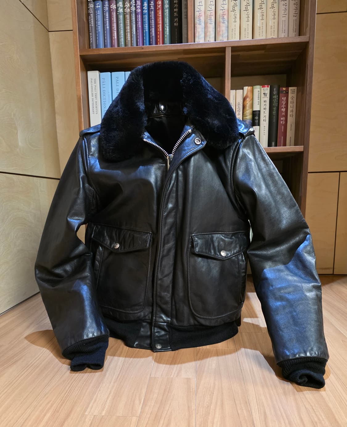 Schott G1 자켓 (38) 쇼트 a2 가죽 자켓 상품이미지1