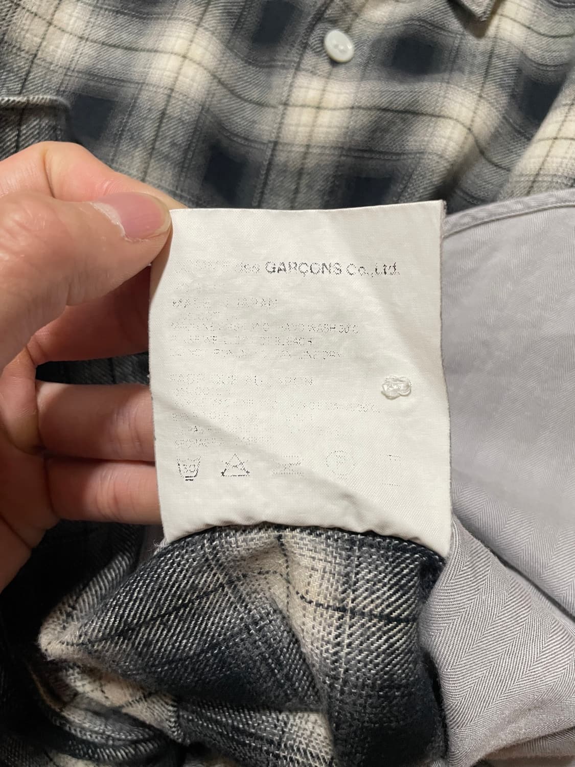AD2009 Contrast Ombre Check Shirt 상품이미지6