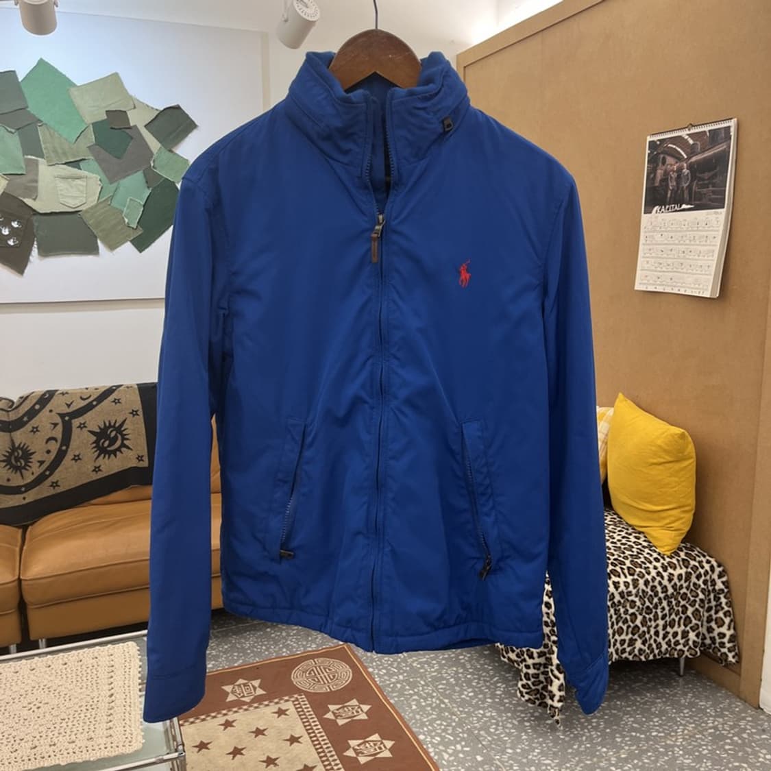 폴로 랄프로렌 레트로 Y2K 바이스윙 블루종 페리자켓 XS C09893 상품이미지3