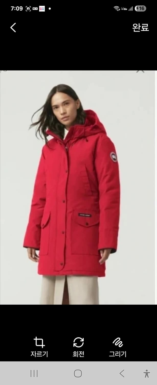 캐나다 구스 여성 트리리움 파카s 레드44-날씬66 상품이미지1