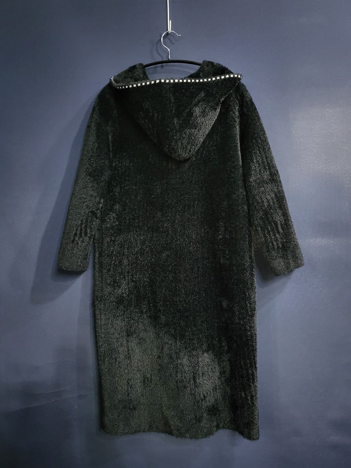 포켓밍크 퍼 후드자켓 가디건 상품이미지5