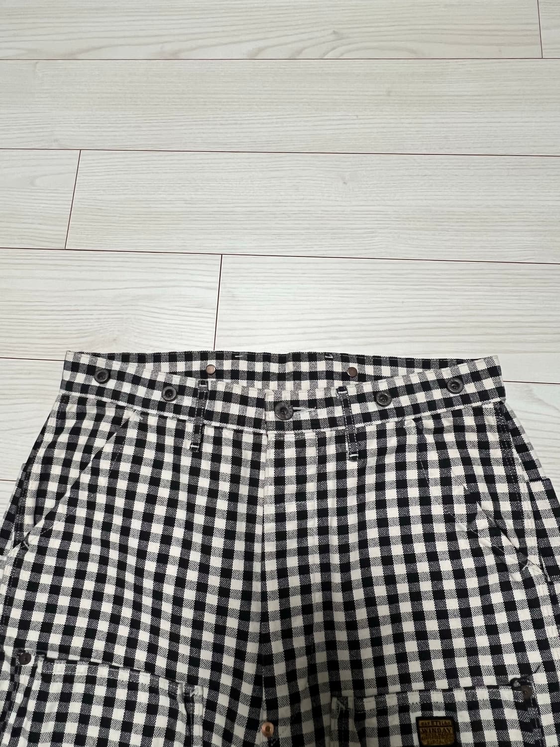 캐피탈 럼버팬츠 체크 (2) 상품이미지4