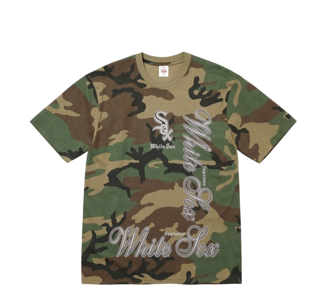 supreme MLB 우드랜드 카모 티셔츠 L 상품이미지1