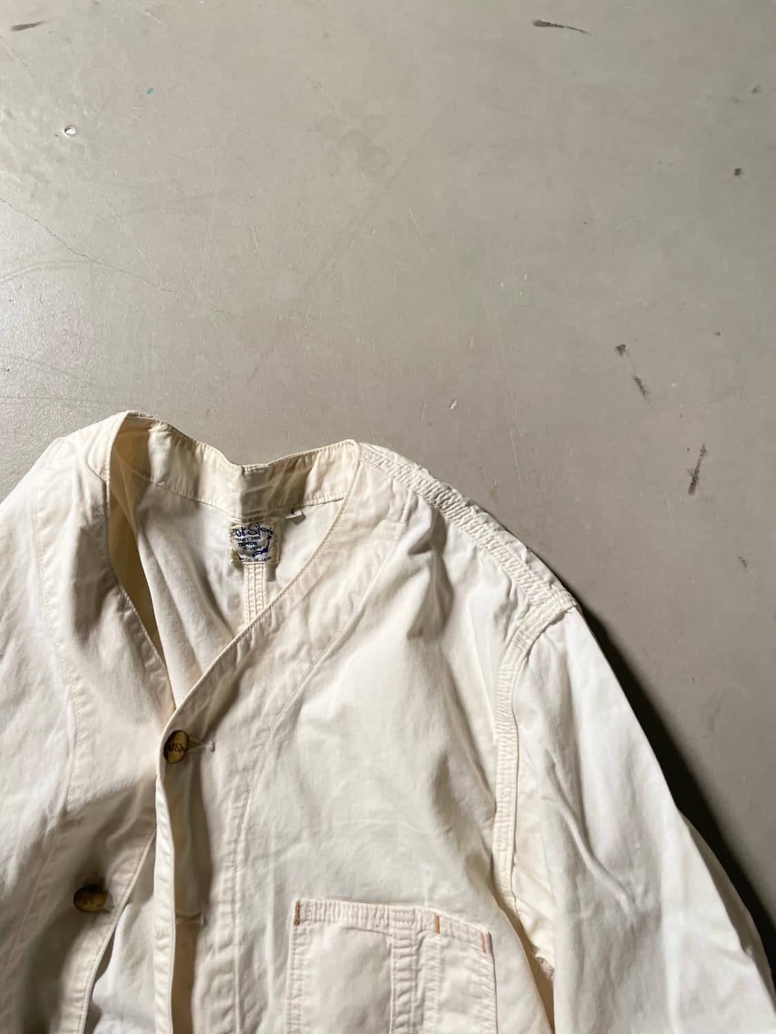 OrSlow  Collarless Work Jacket 상품이미지2